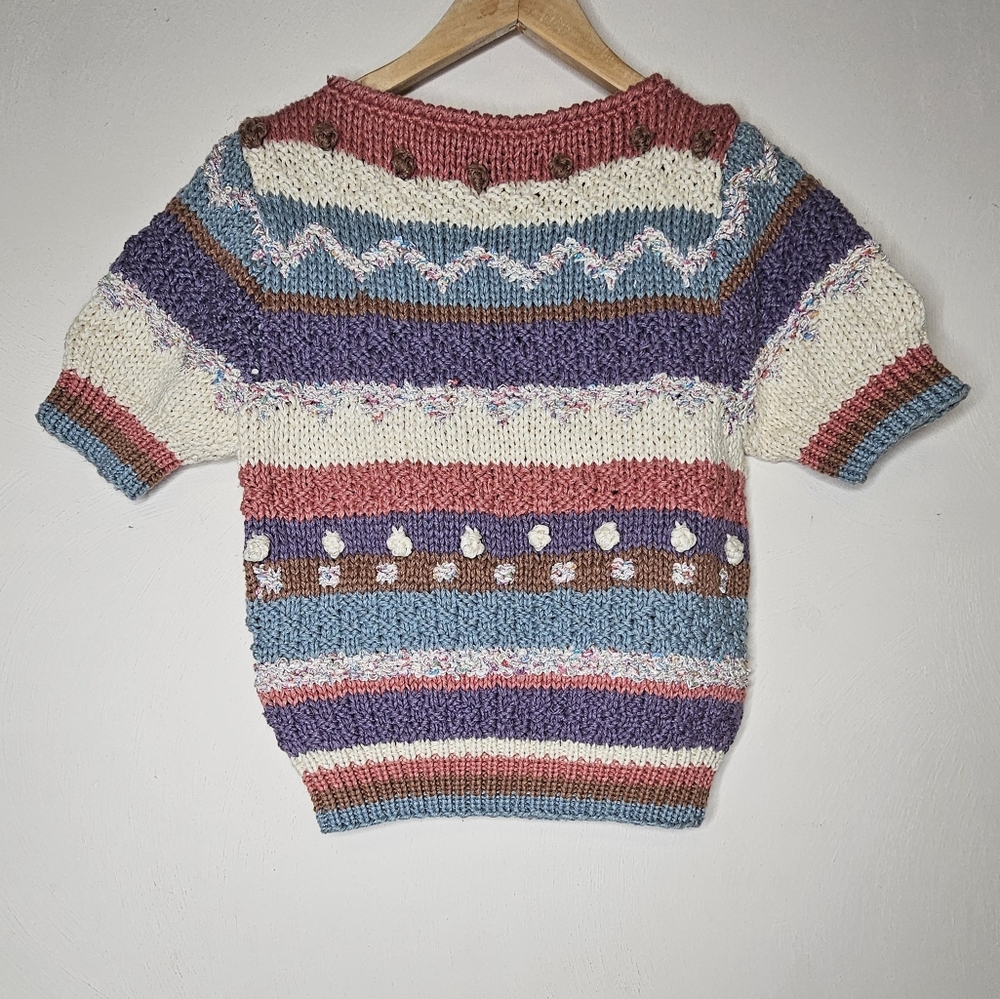 EUC Vintage Liz Claiborne silk cotton sweater